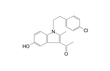 ethanone, 1-[1-[2-(4-chlorophenyl)ethyl]-5-hydroxy-2-methyl-1H-indol-3-yl]-