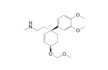 N-{2-[(1R,4R)-1-(3,4-Dimethoxyphenyl)-4-(methoxymethoxy)cyclohex-2-enyl]ethyl}-N-methylamine