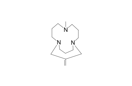 5-METHYL-11-METHYLENE-1,5,9-TRIAZABICYCLO-[7.3.3]-PENTADECANE