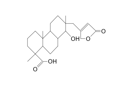 De-15-methyl-15-(2,5-dihydro-furan-2-on-4-yl)-14 -hydroxy-18-isopimaranoic acid