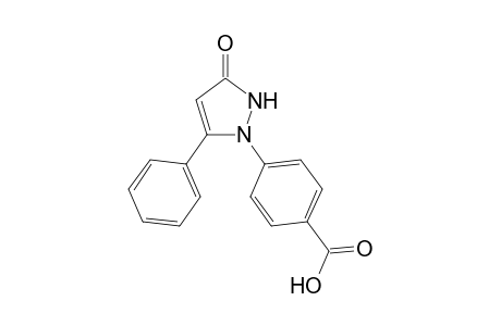4-(3-Oxo-5-phenyl-2,3-dihydropyrazol-1-yl)benzoic acid