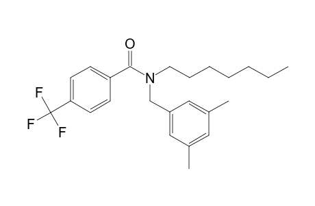 Benzamide, 4-trifluoromethyl-N-(3,5-dimethylbenzyl)-N-heptyl-