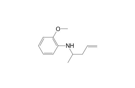 2-Methoxy-N-(1-methyl-3-butenyl)aniline