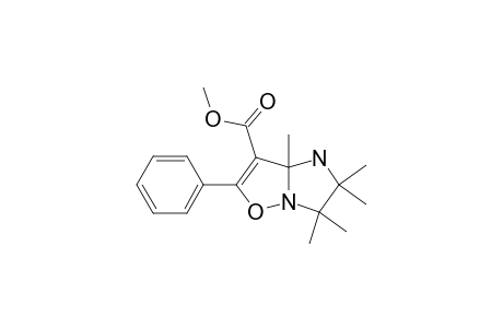 METHYL-2,2,3,3,7A-PENTAMETHYL-6-PHENYL-1,2,3,7A-TETRAHYDROIMIDAZO-[1,2-B]-ISOXAZOLE-7-CARBOXYLATE