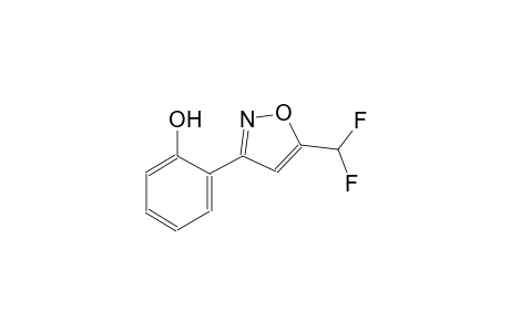 2-[5-(difluoromethyl)-3-isoxazolyl]phenol
