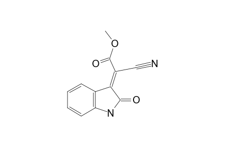 (2E)-2-cyano-2-(2-ketoindolin-3-ylidene)acetic acid methyl ester