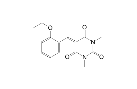 2,4,6(1H,3H,5H)-pyrimidinetrione, 5-[(2-ethoxyphenyl)methylene]-1,3-dimethyl-