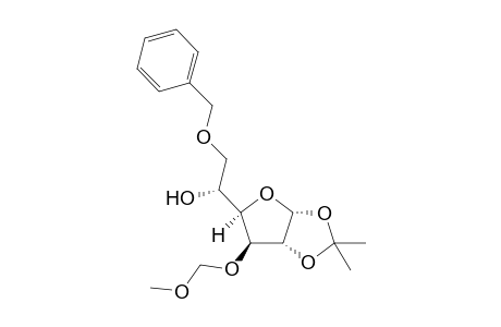 6-O-Benzyl-1,2-O-isopropylidene-3-O-methoxymethyl-.alpha.,D-gluco-hexofuranose