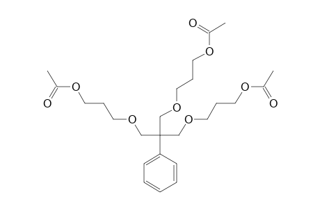 TRIS-(3-ACETOXYPROPYLOXYMETHYL)-PHENYLMETHANE