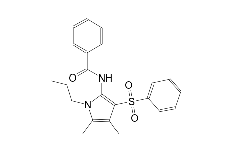 benzamide, N-[4,5-dimethyl-3-(phenylsulfonyl)-1-propyl-1H-pyrrol-2-yl]-