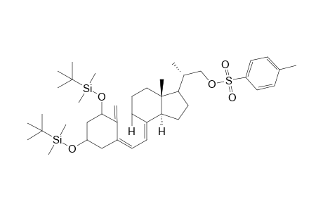 (5Z,7E)-(1S,3R,20S)-1,3-bis[(tert-butyldimethylsilyl)oxy]-9,10-seco-22,23-dinor-5,7,10(19)-chlolatrienol 22-p-toluenesulfonate
