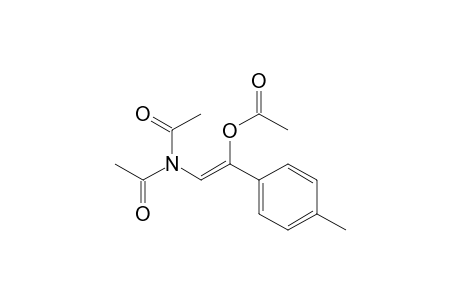 Acetamide, N-acetyl-N-[2-(acetyloxy)-2-(4-methylphenyl)ethenyl]-
