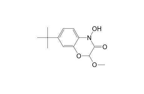 4-Hydroxy-2-methoxy-7-tert-butyl-2H-1,4-benzoxazin-3-one