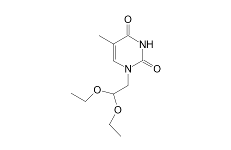 1-(2,2-diethoxyethyl)-5-methyl-pyrimidine-2,4-dione