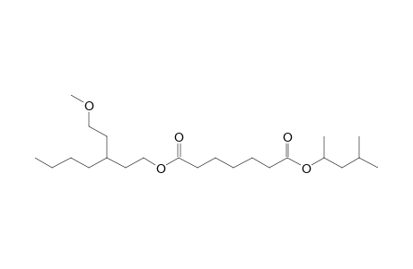 Pimelic acid, 4-methyl-2-pentyl 3-(2-methoxyethyl)heptyl ester