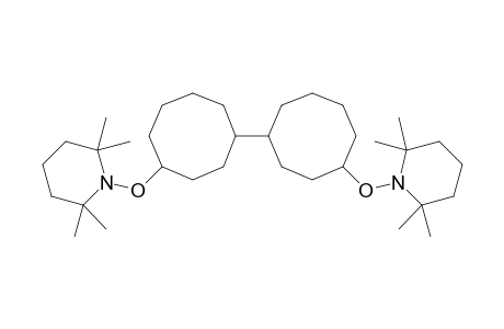 erythro-(E)(1,4),(E)(1',4')-4,4'-Bis[1-(2,2,6,6-tetramethylpiperidinyl)oxy]bicyclooctyl