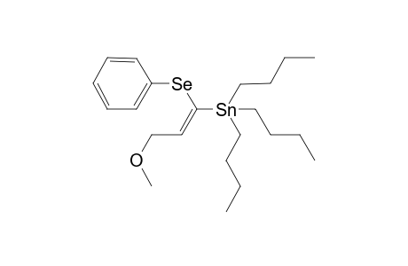 Tributyl-[(E)-3-methoxy-1-(phenylseleno)prop-1-enyl]stannane