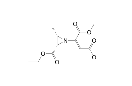 (R*,R*)-E-3-METHYL-ALPHA',BETA'-DIMETHOXYCARBONYL-2-ETHOXYCARBONYL-N-VINYLAZIRIDINE