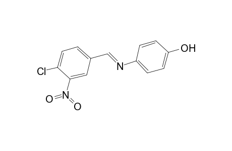 4-[(4-chloro-3-nitro-benzylidene)-amino]-phenol
