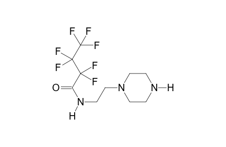1-(2-Aminoethyl)piperazine HFB (amino)