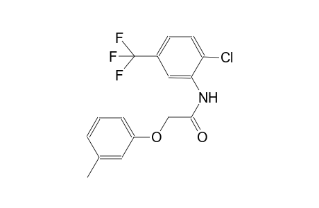 acetamide, N-[2-chloro-5-(trifluoromethyl)phenyl]-2-(3-methylphenoxy)-