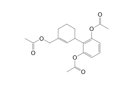 2'-(1-Acetoxymethyl-1-cyclohexen-3-yl)resorcinol diacetate