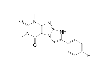 1H-imidazo[2,1-f]purine-2,4(3H,8H)-dione, 7-(4-fluorophenyl)-1,3-dimethyl-