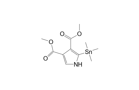 3,4-Dimethoxycarbonyl-2-(trimethylstannyl)pyrrole