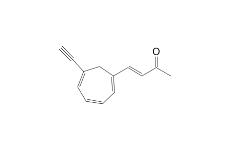 (E)-4-(6-ethynyl-1-cyclohepta-1,3,5-trienyl)-3-buten-2-one