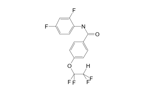 N-(2,4-Difluoro-phenyl)-4-(1,1,2,2-tetrafluoro-ethoxy)-benzamide