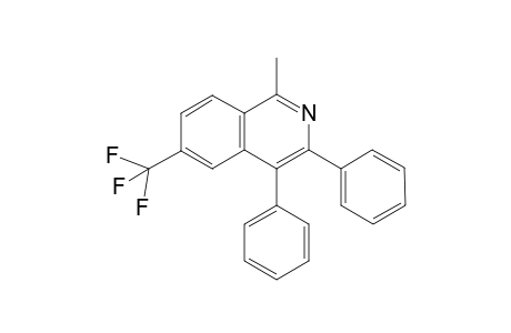 6-(Trifluoromethyl)-1-methyl-3,4-diphenylisoquinoline