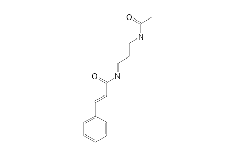 CURCAMIDE;(E)-N-(3-ACETAMIDOPROPYL)-CINNAMAMIDE