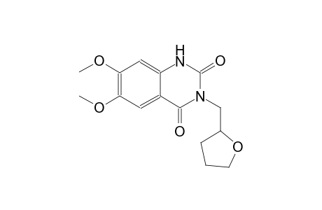 6,7-dimethoxy-3-(tetrahydro-2-furanylmethyl)-2,4(1H,3H)-quinazolinedione