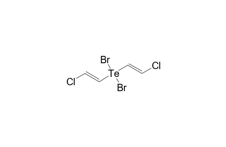 E,E-BIS-(2-CHLOROVINYL)-TELLURIUM-DIBROMIDE