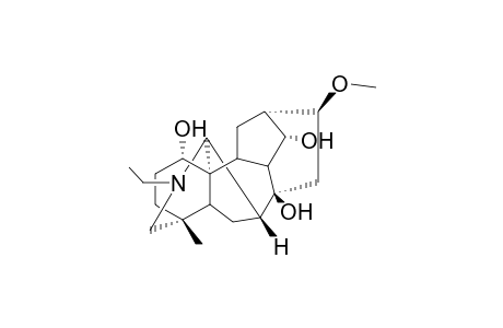 20-ethyl-16-methoxy-4-methylaconitane-1,8,14-triol