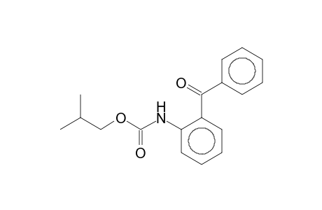 Carbamic acid, N-(2-benzoylphenyl)-, isobutyl ester
