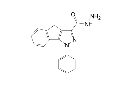 1-Phenyl-1,4-dihydro-indeno[1,2-c]pyrazole-3-carboxylic acid hydrazide