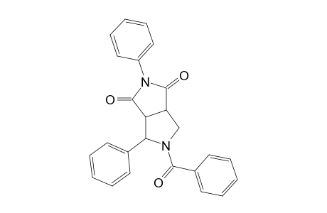 (2s,2ar,5as)-1-benzoyl-3,5-dioxo-2,4-diphenyl-1,2,3,4,5,6-hexahydropyrrolo(3,4-c)pyrrole