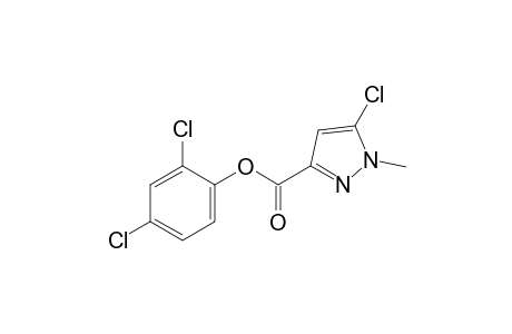 5-chloro-1-methylpyrazole-3-carboxylic acid, 2,4-dichlorophenyl ester