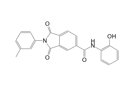 1H-isoindole-5-carboxamide, 2,3-dihydro-N-(2-hydroxyphenyl)-2-(3-methylphenyl)-1,3-dioxo-
