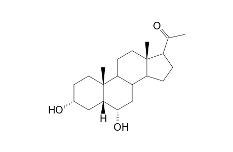 5β-Pregnan-3α,6α-diol-20-one