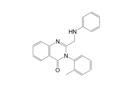 2-(anilinomethyl)-3-(2-methylphenyl)-4(3H)-quinazolinone