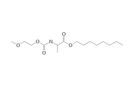 L-Alanine, N-(2-methoxyethoxycarbonyl)-, octyl ester