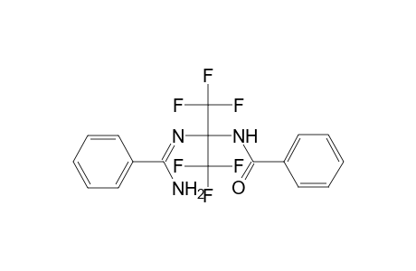 N-[1-(Benzimidoyl-amino)-2,2,2-trifluoro-1-trifluoromethyl-ethyl]-benzamide