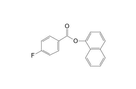 4-Fluorobenzoic acid, 1-naphthyl ester