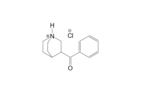 3-benzoyl-1-azoniabicyclo[2.2.2]octane chloride