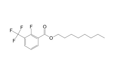 2-Fluoro-3-trifluoromethylbenzoic acid, octyl ester