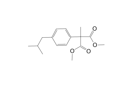 Dimethyl 3-Methyl-3-(4'-isobutyryl)phenylpropandioate
