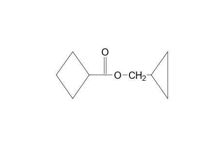 Cyclobutanecarboxylic acid, cyclopropylmethyl ester