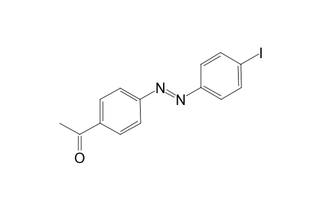 (E)-1-(4-Acetylphenyl)-2-(4-iodophenyl)diazene